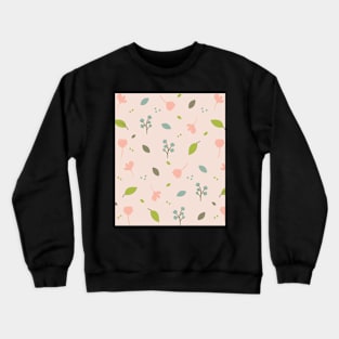 Flowers and leaves Crewneck Sweatshirt